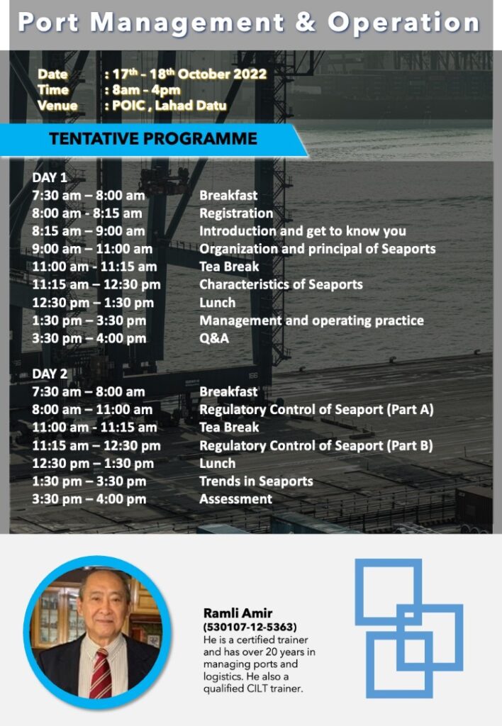 Port Management & Operations Seminar