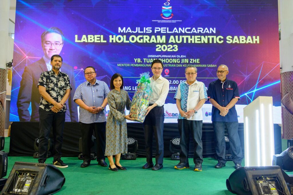 Majlis Pelancaran Label Hologram Authentic Sabah