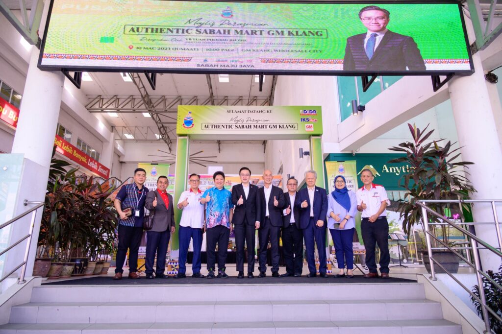 Majlis Perasmian Authentic Sabah Mart GM Klang